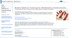 Desktop Screenshot of diablomedicaltraining.org